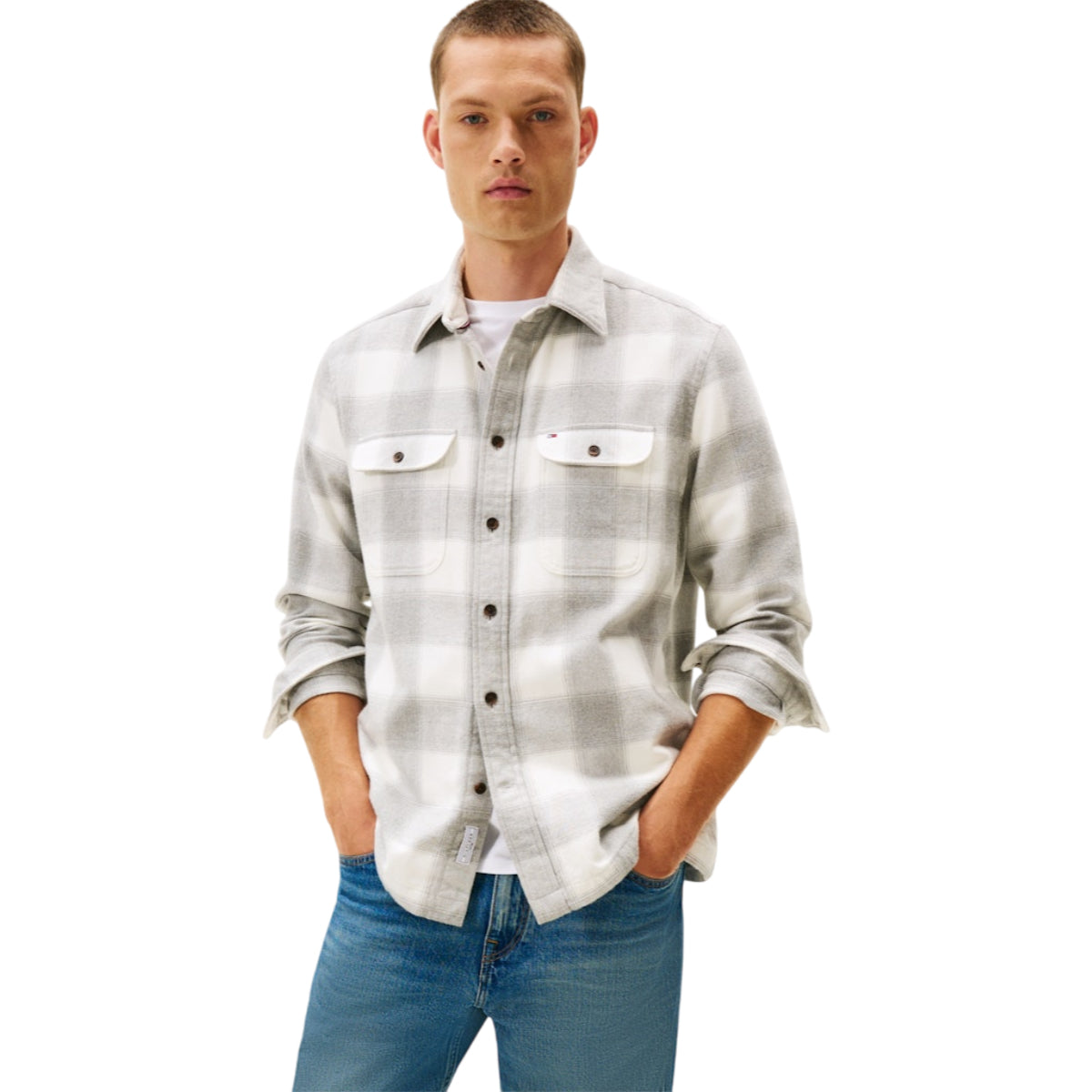 Flannel check shirt