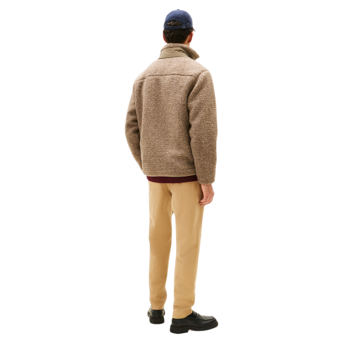 Teddy fleece zip thr