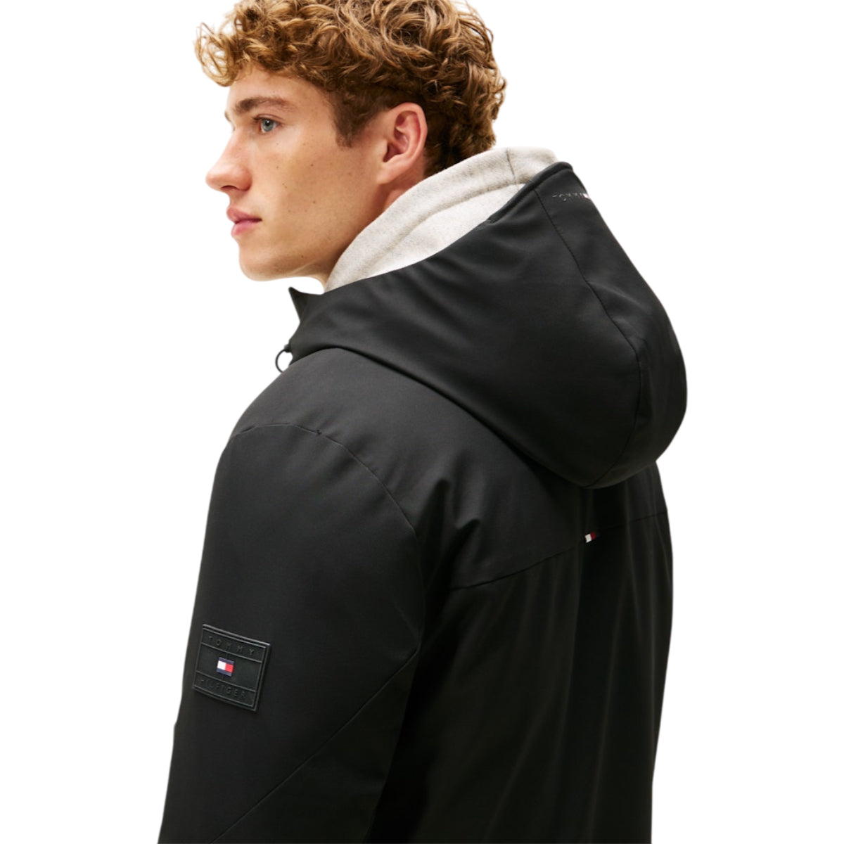 tech hodded parka