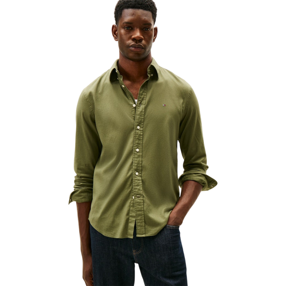 Flex flannel solid rf