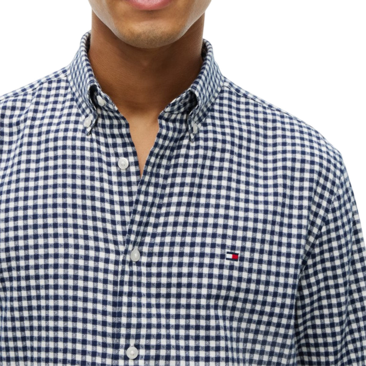 Flannel gingham dobb