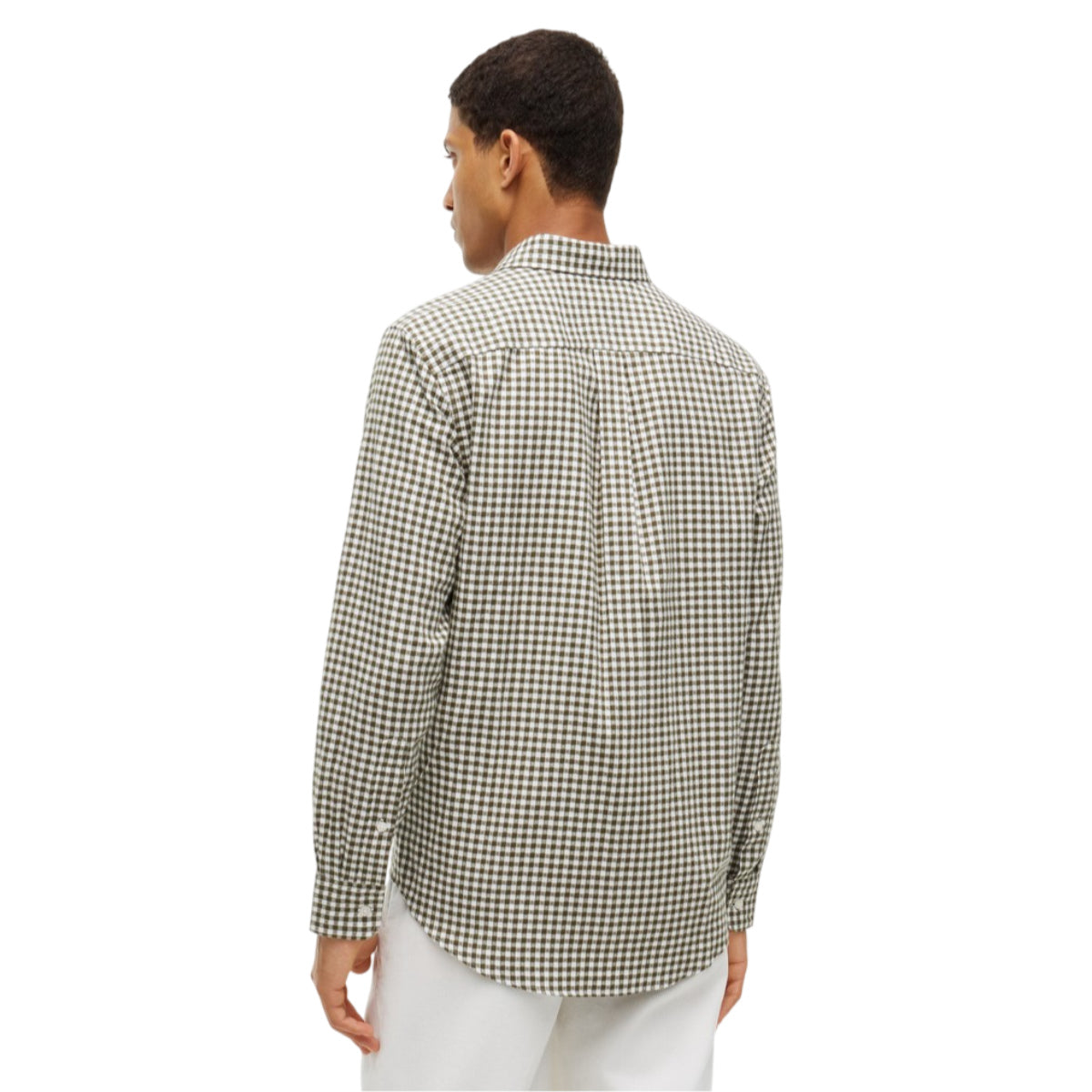 Flannel gingham dobb