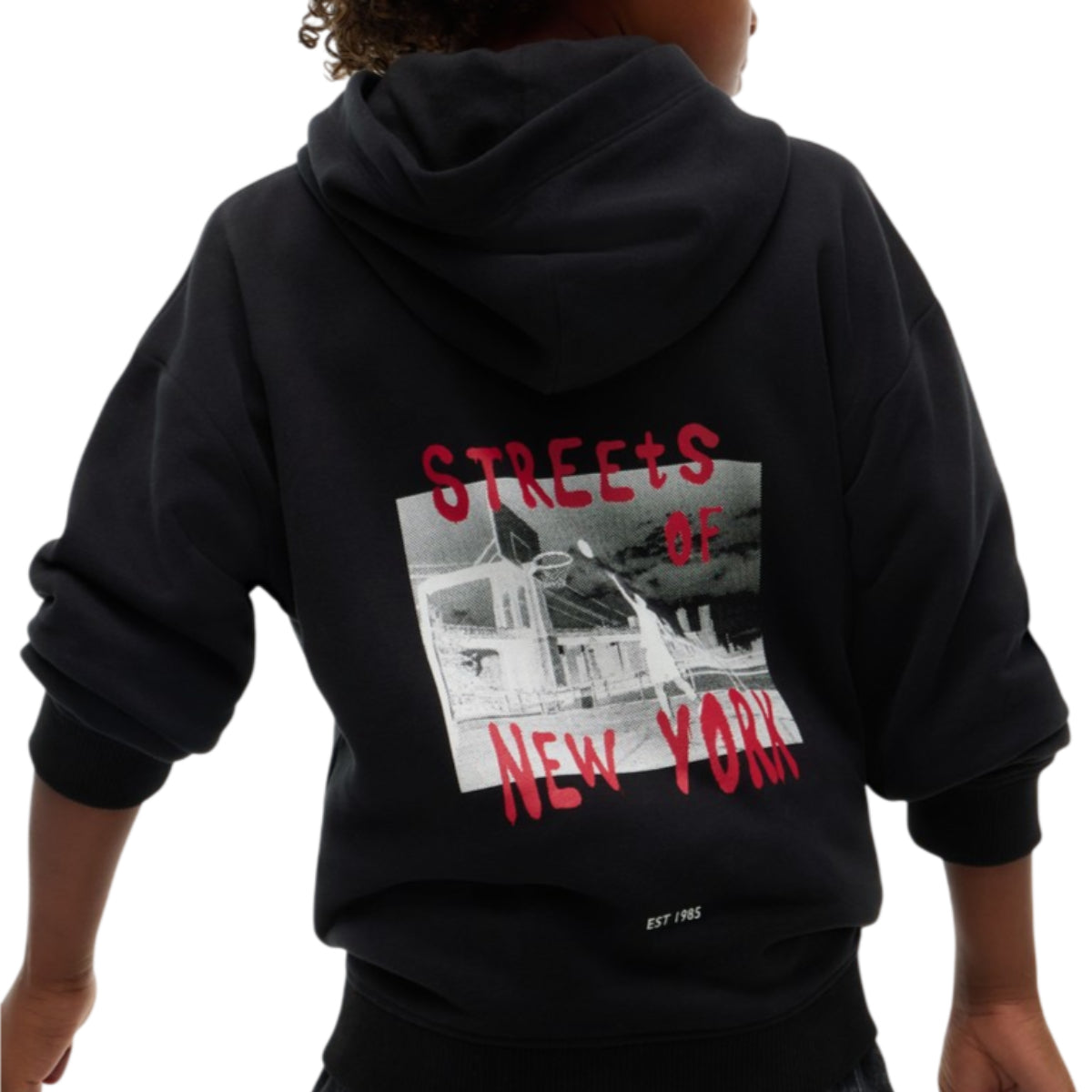 Flag grafitti hoodie