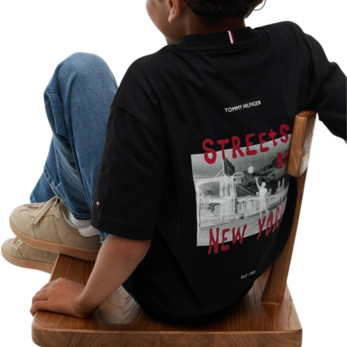 Flag grafitti tee