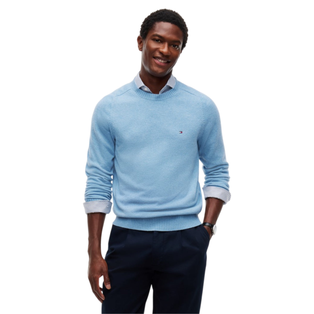 Lambswool crew neck