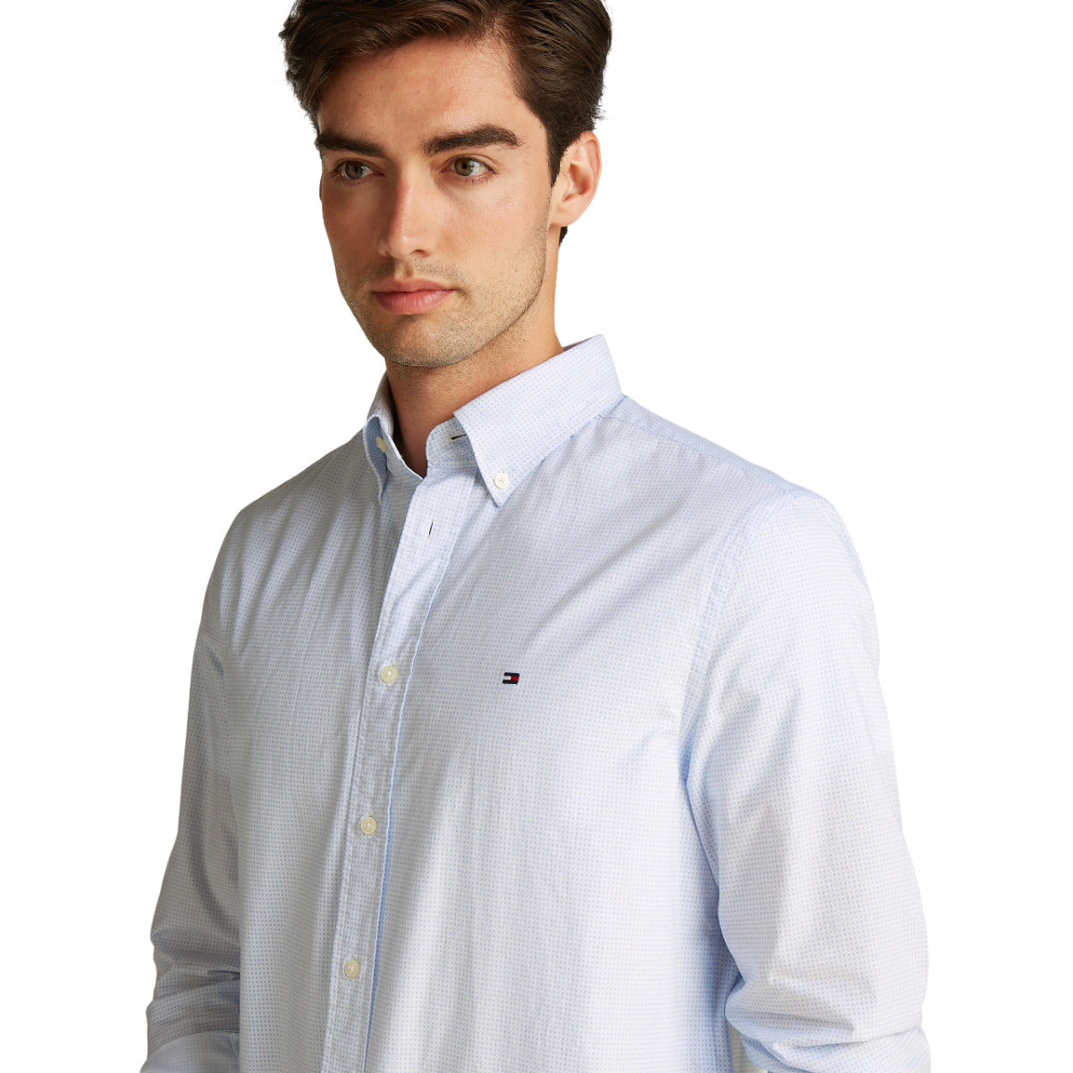 Flex poplin mini print