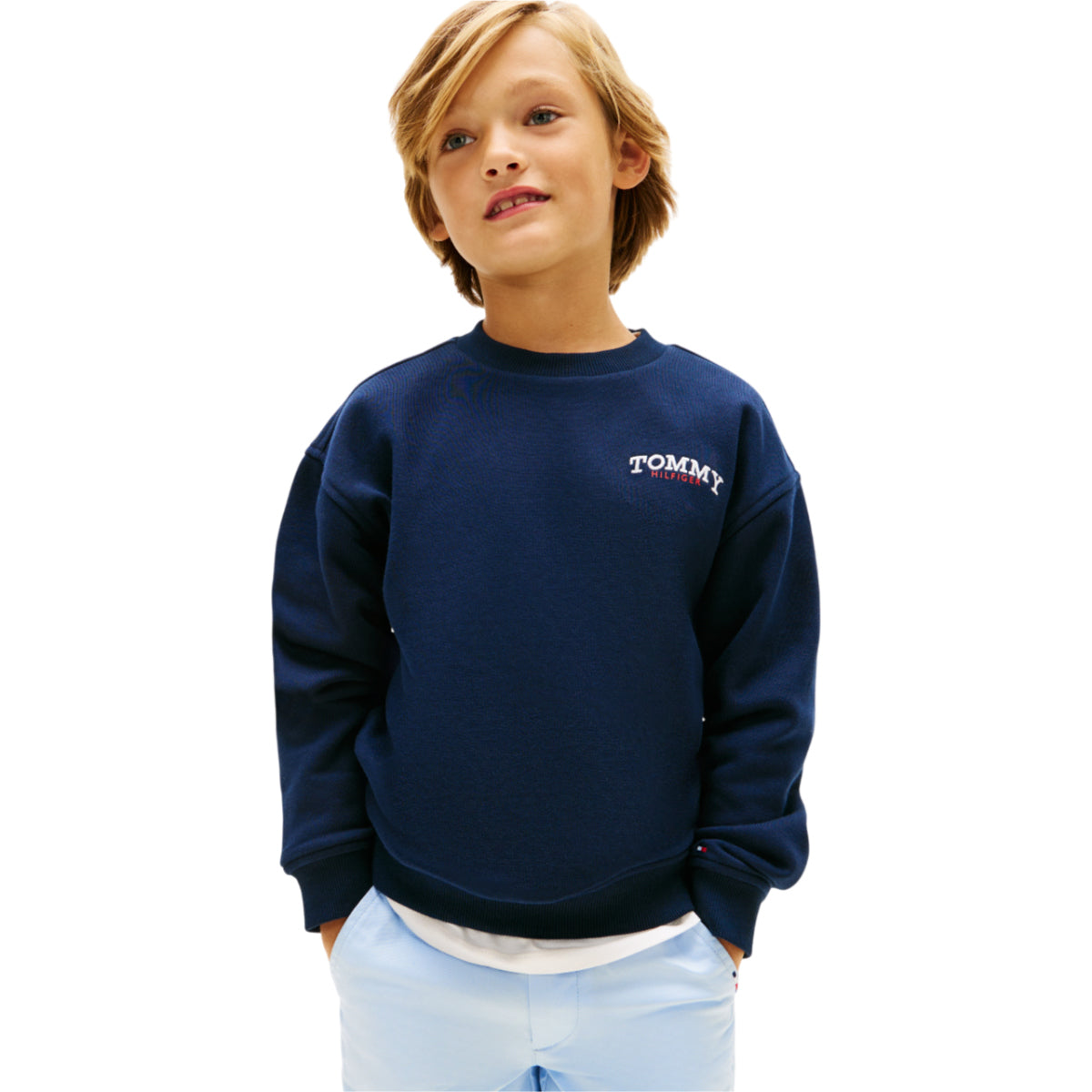 Monotype graphic sweatshirt