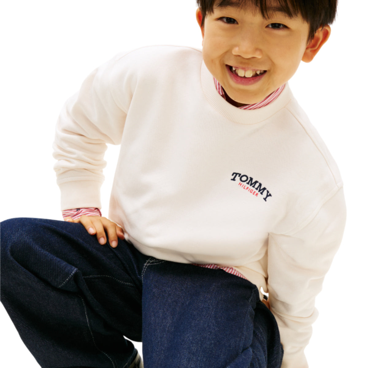 Monotype graphic sweatshirt