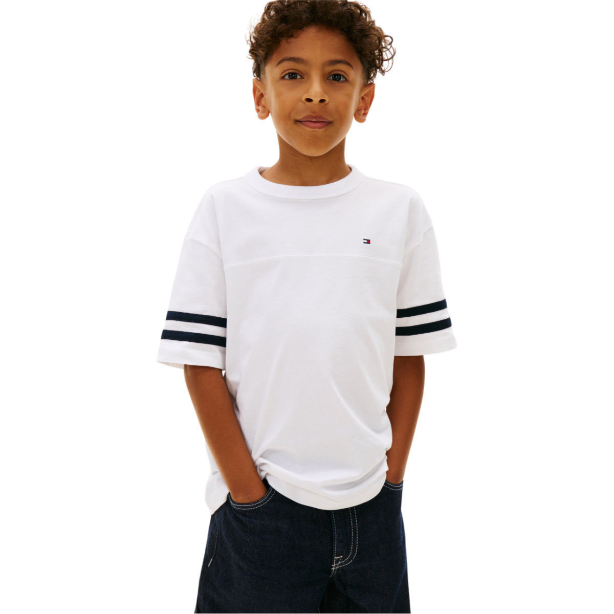 Varsity stripes t-shirt