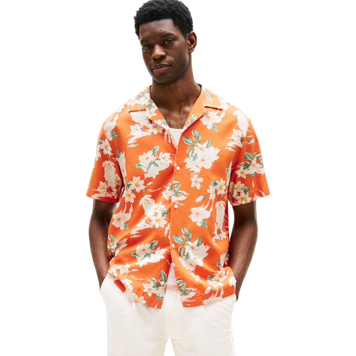 lightweight floral aop