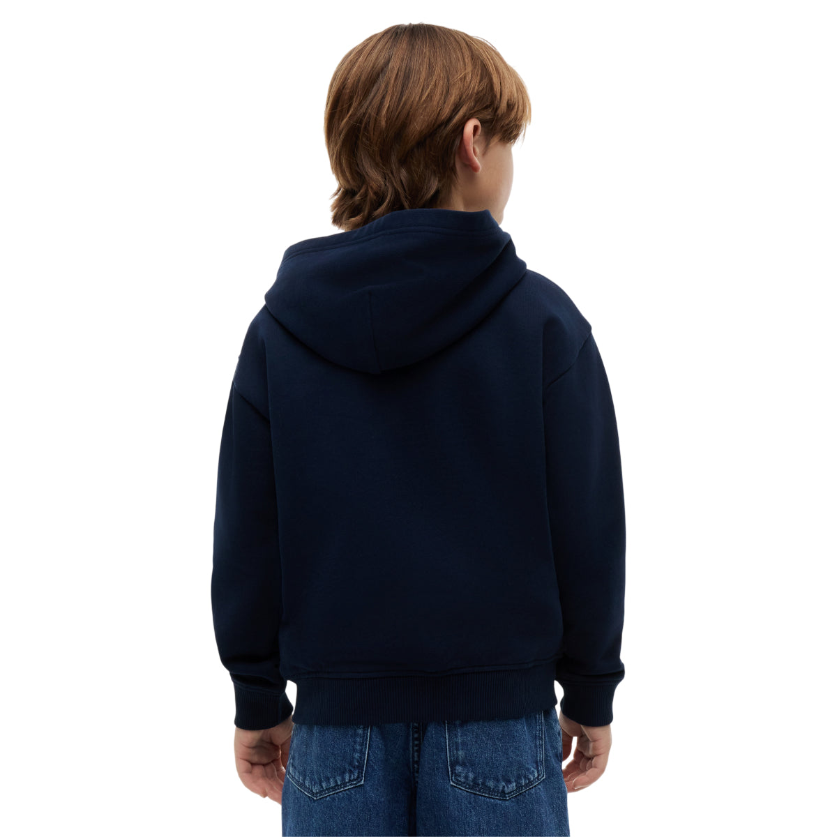 Tonal flag zip