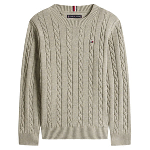 Cotton cable sweater