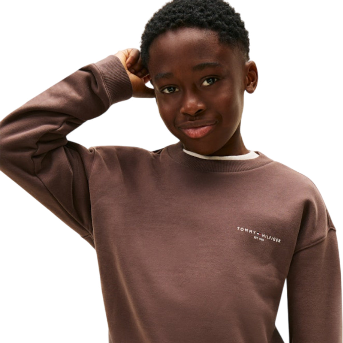 Mini corp c-neck sweat