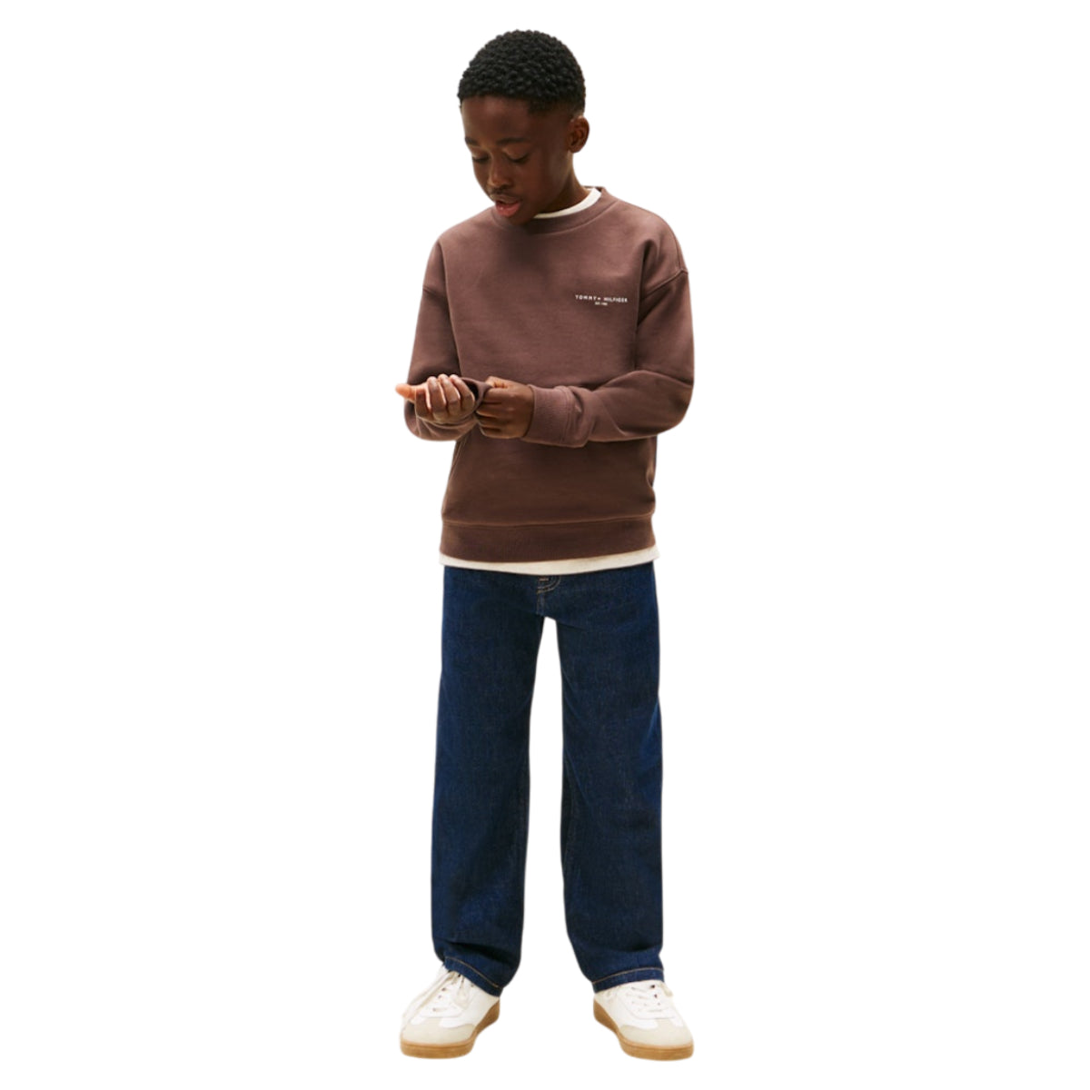 Mini corp c-neck sweat