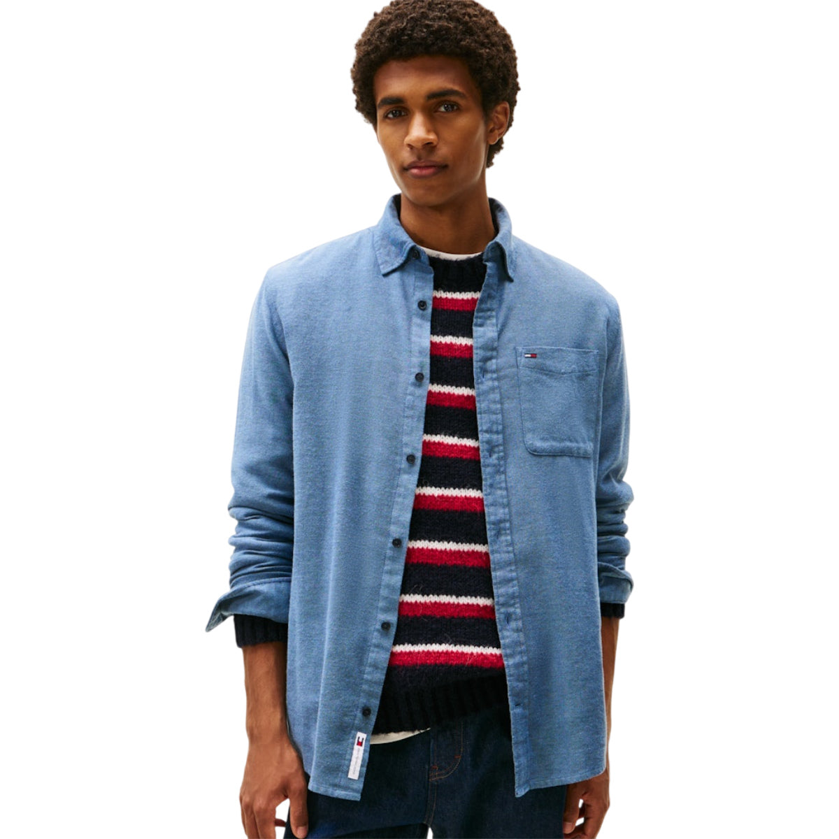 tjm reg flannel shirt