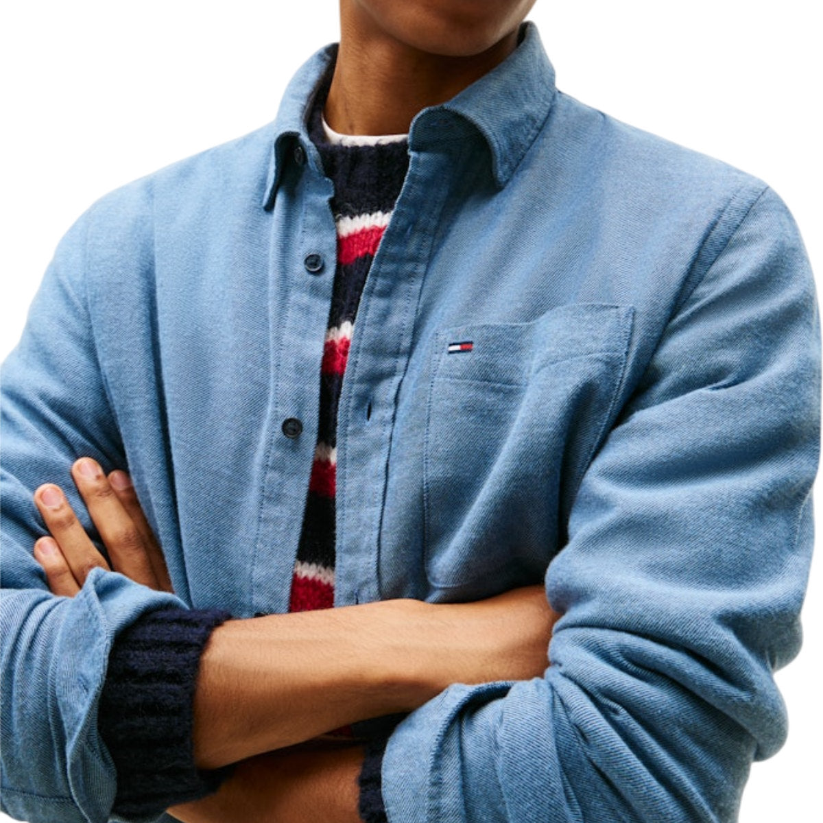 tjm reg flannel shirt