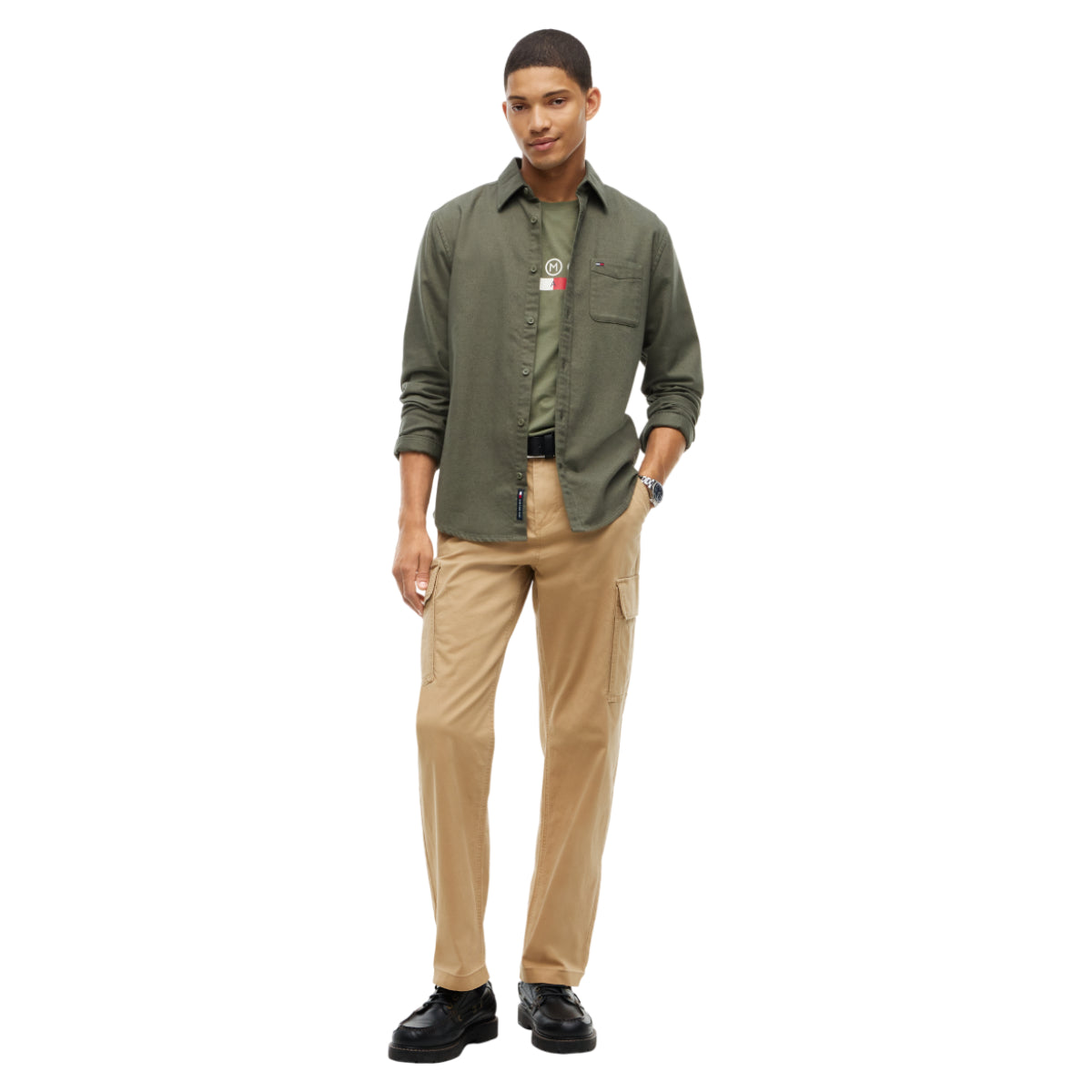 Tjm reg flannel shirt