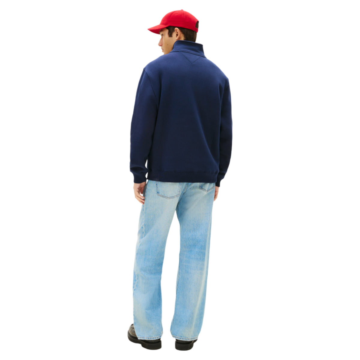 Tjm reg fleece 1/4 zip mock