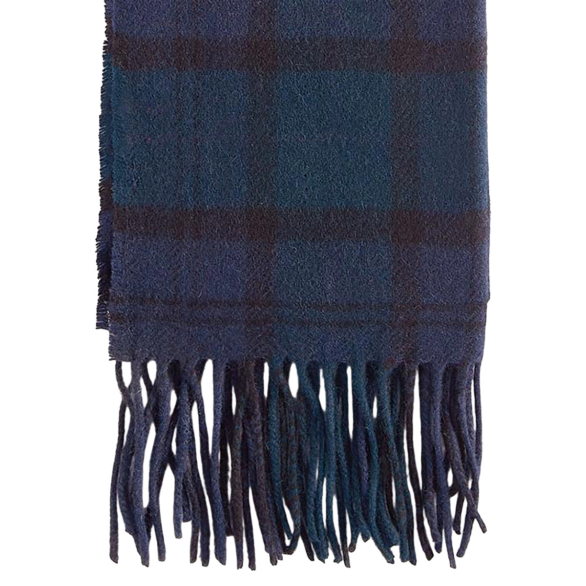 Tartan lambswool scarf