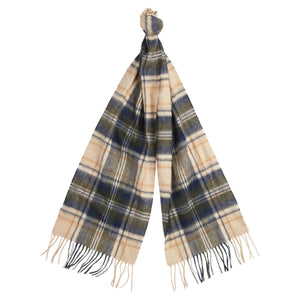 New check tartan scarf