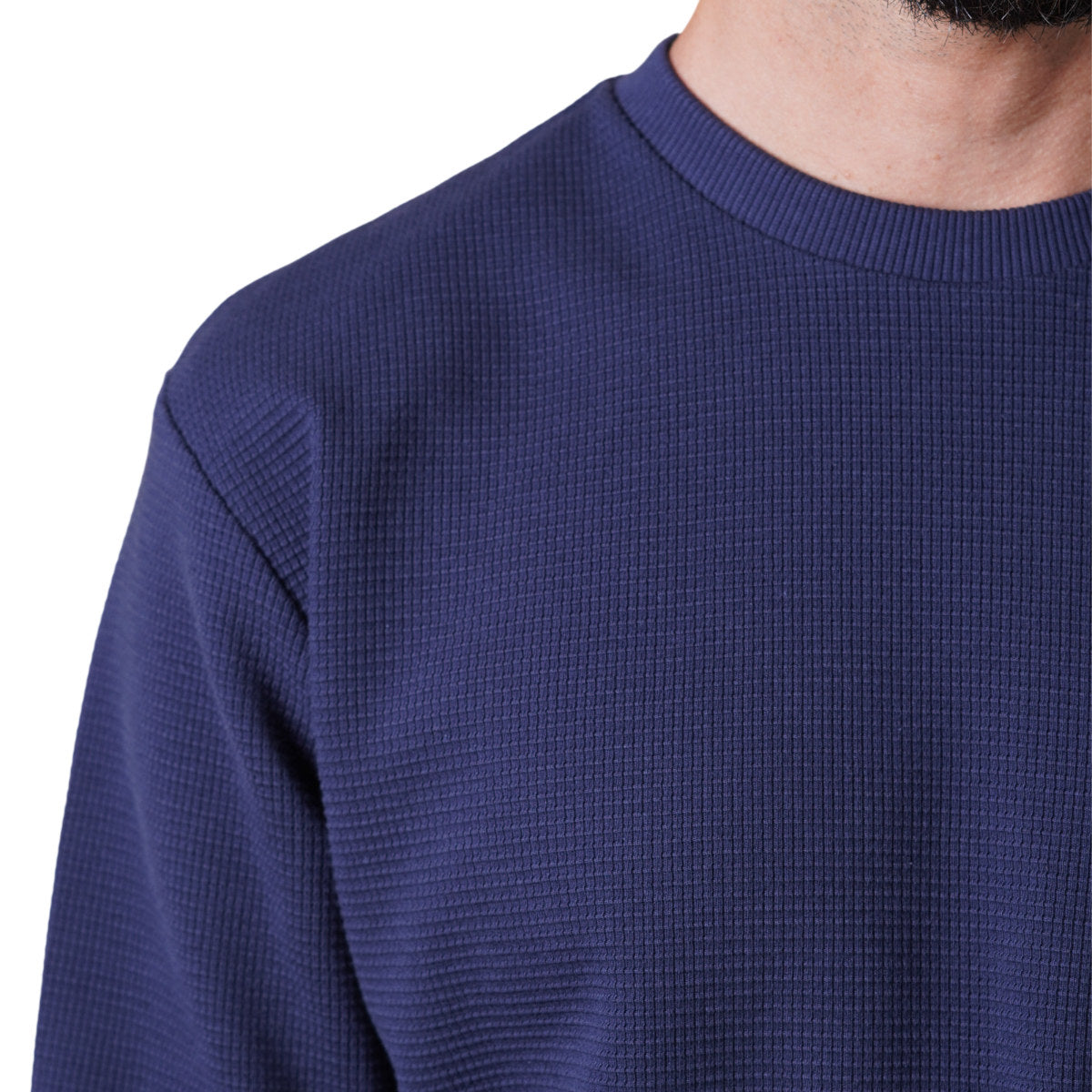 Waffle men´s pocket longsleeve