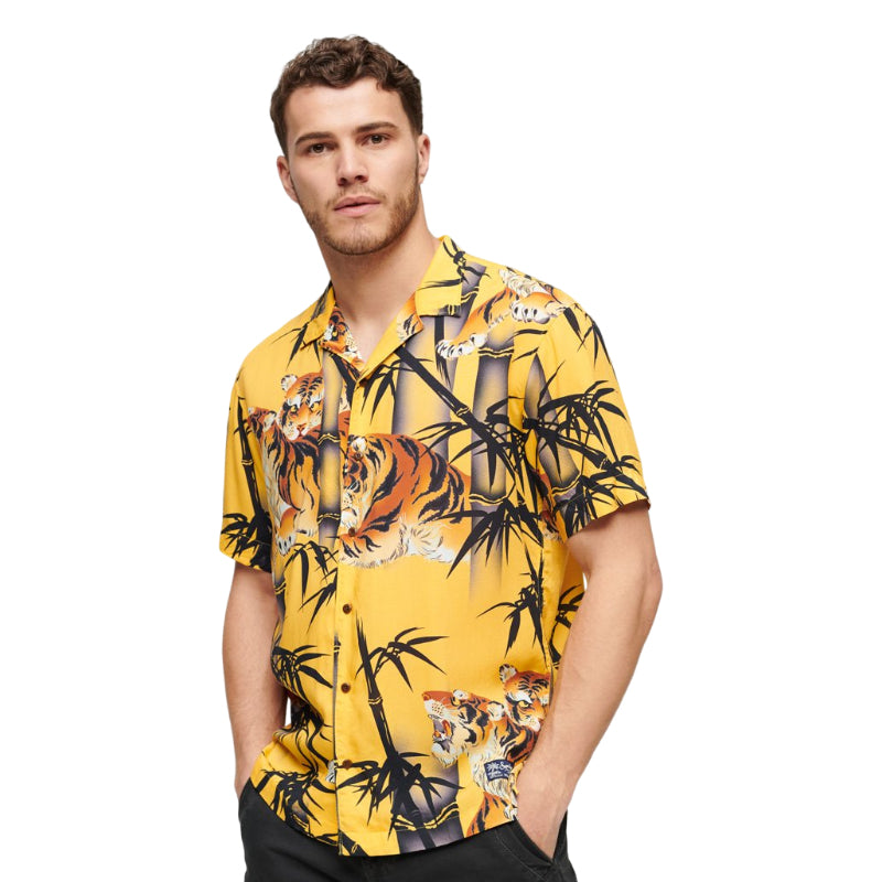 superdry Hawaiian resort shirt