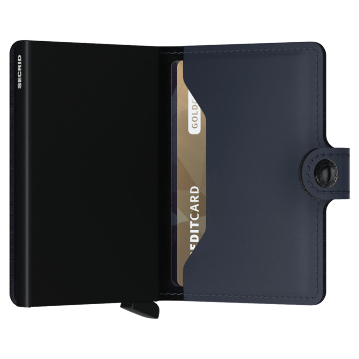 Miniwallet matte night blue