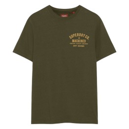 superdry Workwear flock graphic tshirt